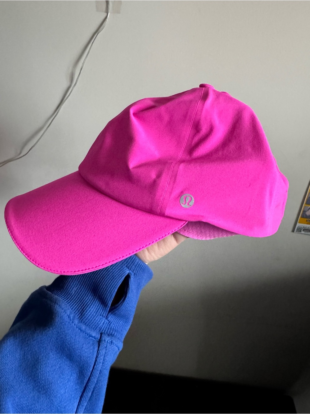 Lululemon Womens Fast and Free Running Hat “Purple Highlight”